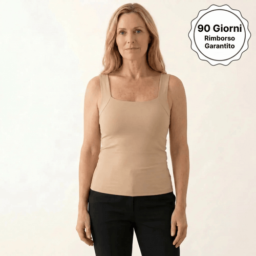 Canotta con Reggiseno Integrato Senza Ferretto
