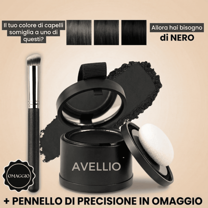 Avellio™ – Copri-ricrescita e capelli grigi istantaneo