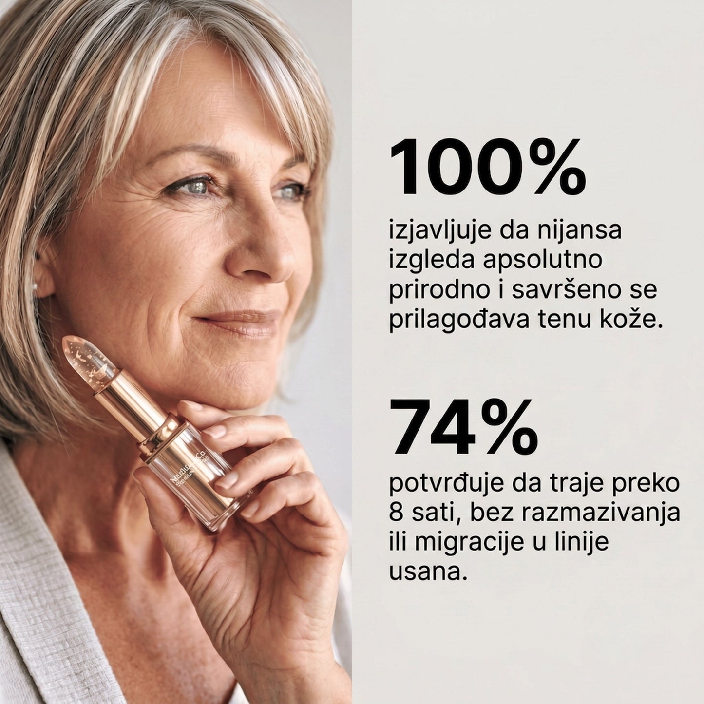 pH-reaktivni ruž za usne