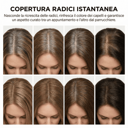 Avellio™ – Copri-ricrescita e capelli grigi istantaneo