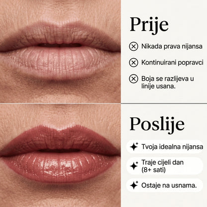 pH-reaktivni ruž za usne