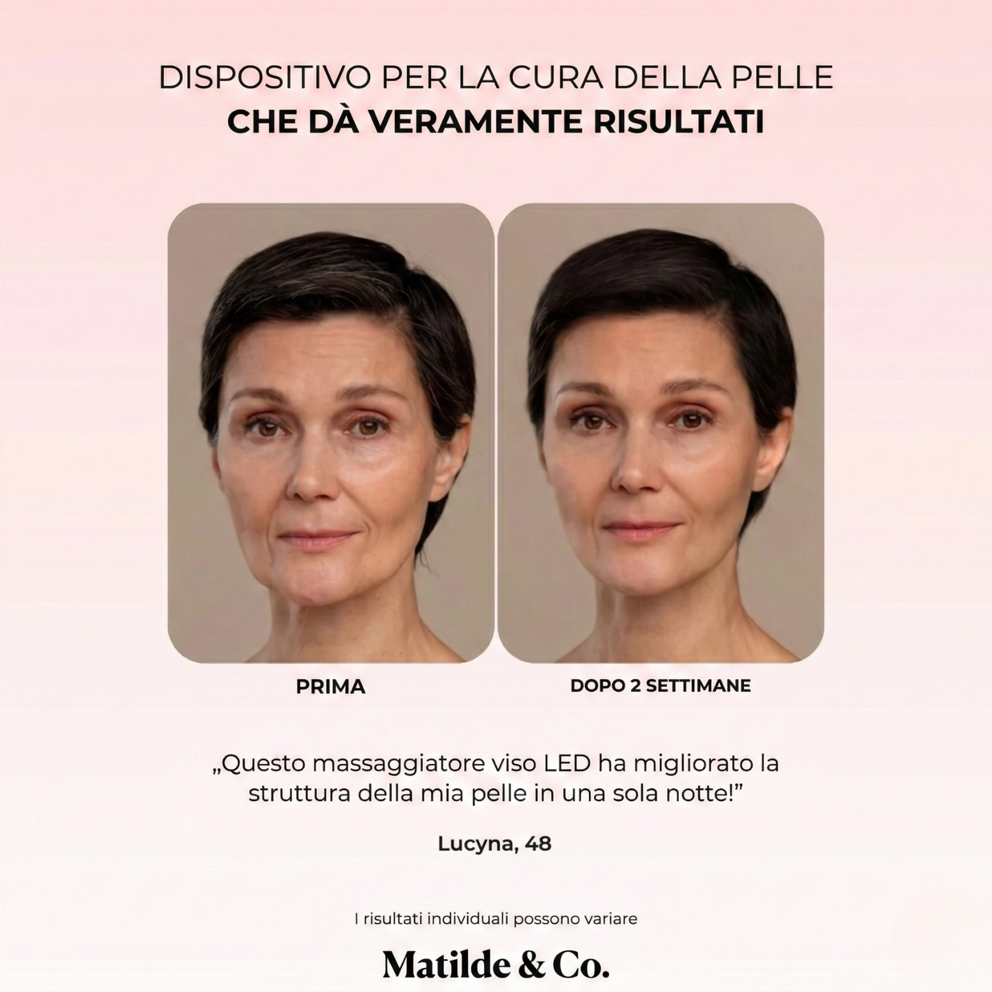 LUMINEA – Dispositivo Viso LED 7-in-1