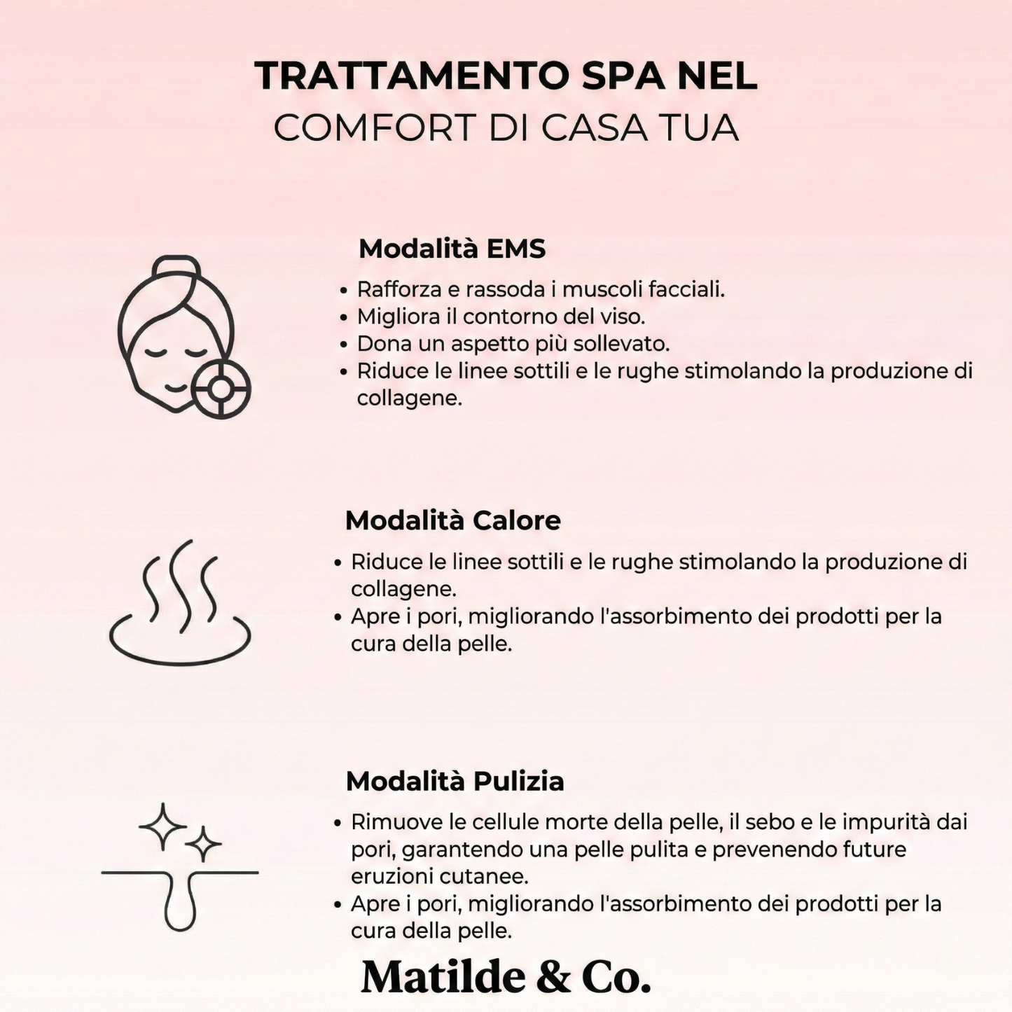 LUMINEA – Dispositivo Viso LED 7-in-1