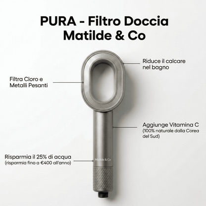 PURA - Filtro Doccia Matilde & Co