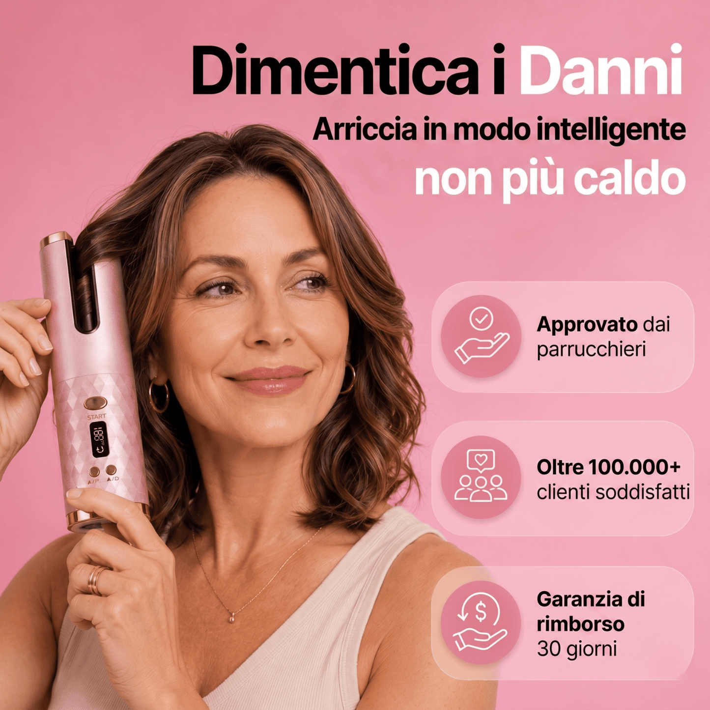NovaRicci Pro - Arricciacapelli Automatico