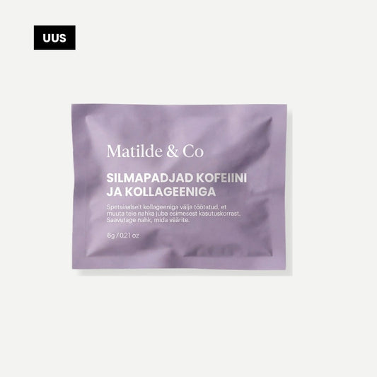 Silmapadjad kofeiini ja kollageeniga